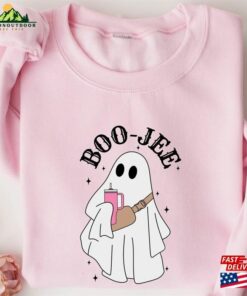 Halloween Ghost Sweatshirt Boo Jee Shirt Classic Unisex