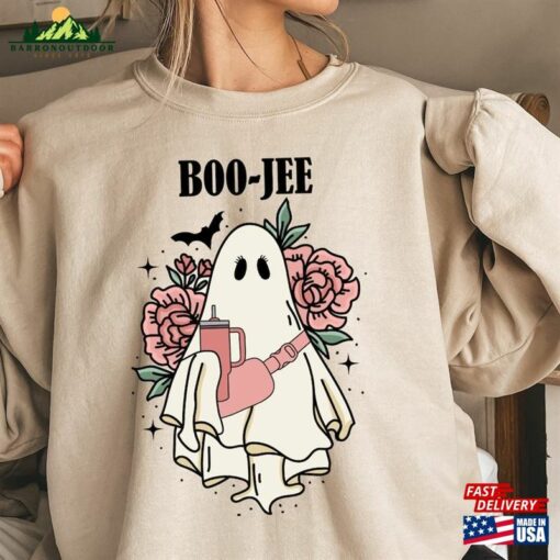 Halloween Ghost Sweatshirt Boo Jee Shirt T Classic Unisex