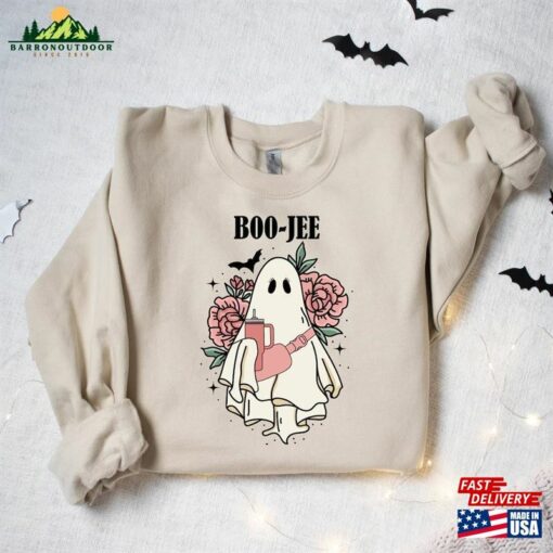 Halloween Ghost Sweatshirt Boo Jee Shirt T Unisex