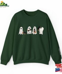 Halloween Ghost Sweatshirt Rottweiler Dog Sweater T Shirt 4