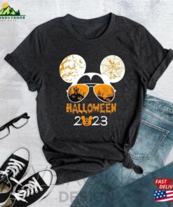 Halloween Glassess 2023 Shirt Disney Pumpkins Hoodie Sweatshirt 3