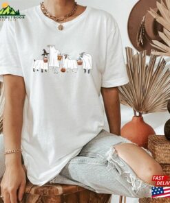 Halloween Goat Sweatshirt Sweater 2023 Happy Hoodie Classic