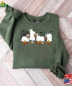 Halloween Goat Sweatshirt Sweater 2023 Happy Unisex Hoodie