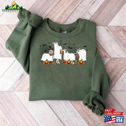 Halloween Goat Sweatshirt Sweater 2023 Happy Unisex Hoodie