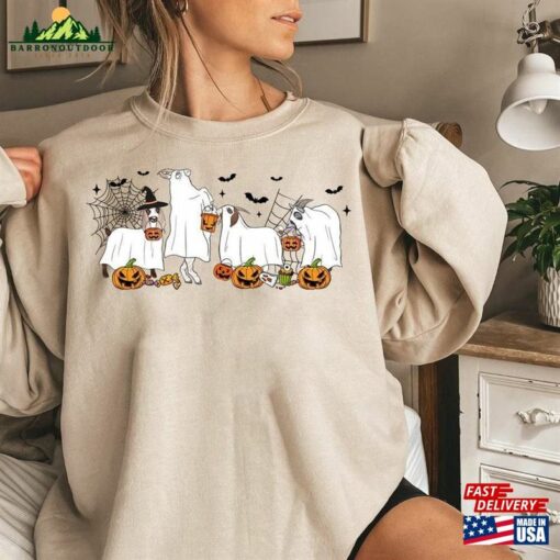 Halloween Goat Sweatshirt Sweater 2023 Happy Unisex Hoodie