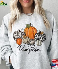 Halloween Hey Pumpkin Comfort Colors Sweatshirt 2023 Tee Spooky Vibes Shirt Unisex Classic 3
