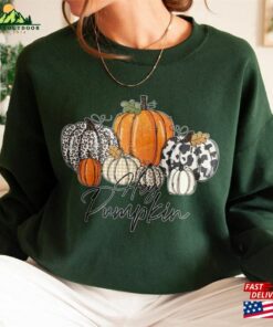 Halloween Hey Pumpkin Comfort Colors Sweatshirt 2023 Tee Spooky Vibes Shirt Unisex Classic 4