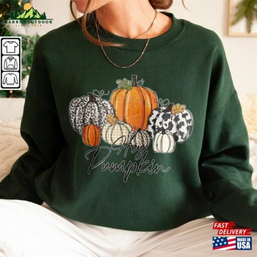 Halloween Hey Pumpkin Comfort Colors Sweatshirt 2023 Tee Spooky Vibes Shirt Unisex Classic