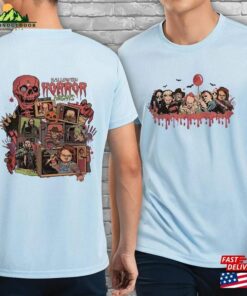 Halloween Horror Nights 2023 Shirt Movie Character Costume Universal Orlando T-Shirt Hoodie