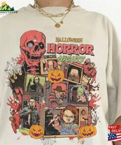 Halloween Horror Nights Shirt Movie Vintage 90S Movies Unisex Sweatshirt