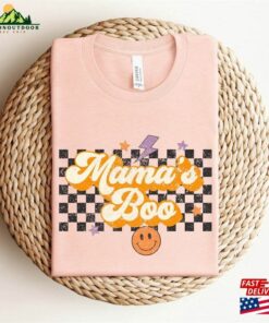 Halloween Mamas Boo Shirt Mommy And Me Classic Hoodie 3
