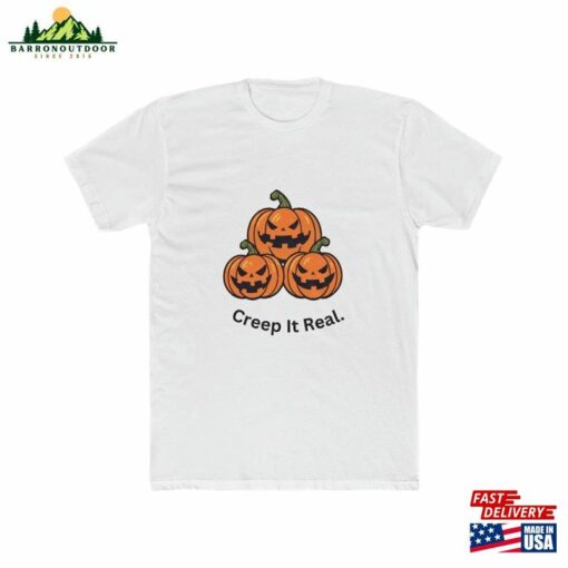 Halloween Men’s Cotton Crew Spooky Shirts For T-Shirt Classic