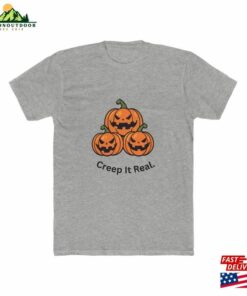 Halloween Men’s Cotton Crew Spooky Shirts For T-Shirt Classic