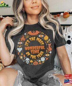 Halloween Most Wonderful Time Of The Year Comfort Colors T-Shirt Classic Unisex Halloween Most Wonderful Time Of The Year Comfort Colors T-Shirt Classic Unisex