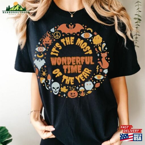 Halloween Most Wonderful Time Of The Year Comfort Colors T-Shirt Classic Unisex