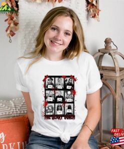 Halloween Mug Shot Sweatshirt Horror Movie Characters Sweat Lover Sweater Classic Unisex Halloween Mug Shot Sweatshirt Horror Movie Characters Sweat Lover Sweater Classic Unisex