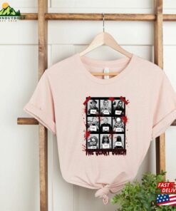 Halloween Mug Shot Sweatshirt Horror Movie Characters Sweat Lover Sweater Classic Unisex 2 Halloween Mug Shot Sweatshirt Horror Movie Characters Sweat Lover Sweater Classic Unisex 3