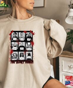 Halloween Mug Shot Sweatshirt Horror Movie Characters Sweat Lover Sweater Classic Unisex 3 Halloween Mug Shot Sweatshirt Horror Movie Characters Sweat Lover Sweater Classic Unisex 4