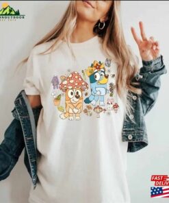 Halloween Mushroom Bingo Unisex T-Shirt Bluey King Floral Comfort Color World Sweatshirt Classic