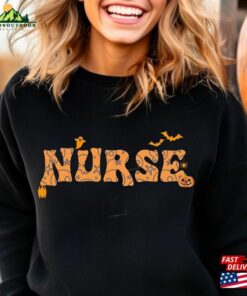Halloween Nurse Sweatshirt Fall Shirt Hoodie Unisex