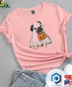 Halloween Pumpkin Pugkin Dog Pug Ghost T-Shirt Sweatshirt Sweater Unisex Halloween Pumpkin Pugkin Dog Pug Ghost T-Shirt Sweatshirt Sweater Unisex