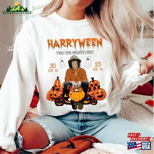 Halloween Pumpkin Shirt Harryween To The Nights Only Sweatshirt Unisex Classic