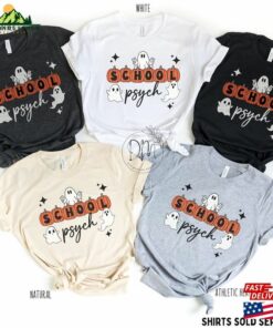 Halloween School Psych Shirt T Shirt Sweatshirt Classic 3
