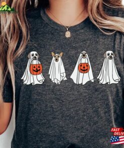 Halloween Shirt 2023 Happy T-Shirt Ghost Unisex Sweatshirt