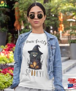Halloween Shirt Cat Lover T Shirt Trendy Gift Hoodie 3