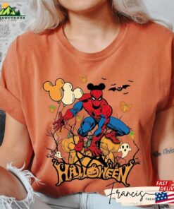 Halloween Shirt Comfort Color Spider Man Classic T-Shirt Halloween Shirt Comfort Color Spider Man Classic T-Shirt