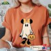 Halloween Shirt Comfort Colors Minnie Ghost Mickeys Not So Scary Pumpkin Vintage Spooky Season Sweatshirt Hoodie