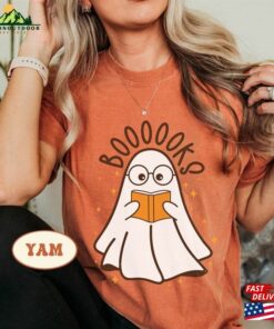 Halloween Shirt For Books Lover Booooks Ghost Classic T-Shirt Halloween Shirt For Books Lover Booooks Ghost Classic T-Shirt