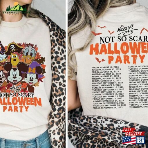 Halloween Shirt Mickey’s Not So Scary Party 2023 T-Shirt Classic