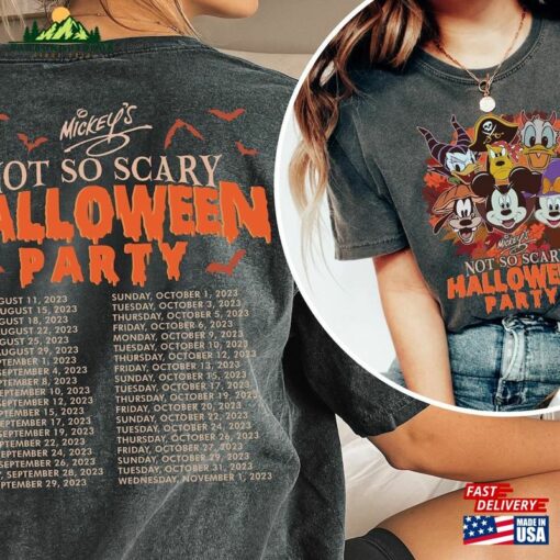 Halloween Shirt Mickey’s Not So Scary Party 2023 T-Shirt Classic