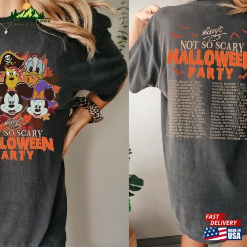 Halloween Shirt Mickey’s Not So Scary Party 2023 T-Shirt Classic