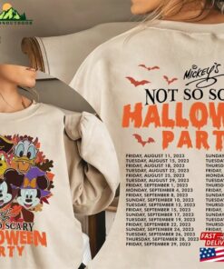Halloween Shirt Mickeys Not So Scary Party 2023 T Shirt Classic 4