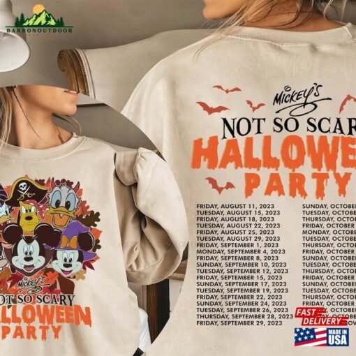 Halloween Shirt Mickey’s Not So Scary Party 2023 T-Shirt Classic