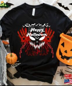 Halloween Shirt Unisex For Bloody Hands Hoodie 3