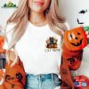 Halloween Sweatshirt Cat Mom Ghost T-Shirt Unisex Classic