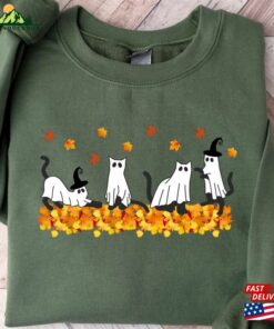 Halloween Sweatshirt Cat T-Shirt