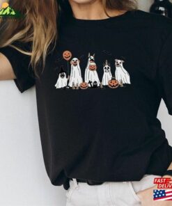 Halloween Sweatshirt Ghost Dog Shirt 2023 Happy Classic T-Shirt Halloween Sweatshirt Ghost Dog Shirt 2023 Happy Classic T-Shirt