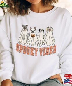 Halloween Sweatshirt Ghost Dog Shirt Classic Halloween Sweatshirt Ghost Dog Shirt Classic