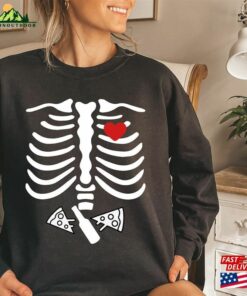 Halloween Sweatshirt Skeleton Xray Classic