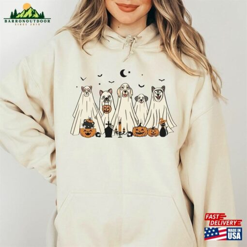 Halloween Sweatshirt Sweater 2023 Happy Unisex