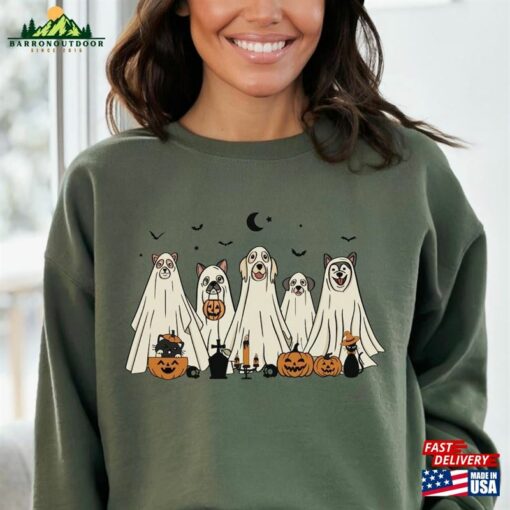 Halloween Sweatshirt Sweater 2023 Happy Unisex