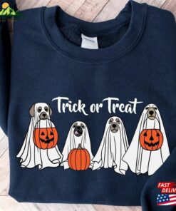 Halloween Sweatshirt Sweater Ghost Classic