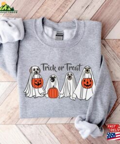Halloween Sweatshirt Sweater Ghost Classic 2 Halloween Sweatshirt Sweater Ghost Classic 3