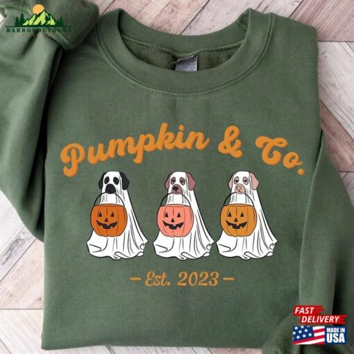 Halloween Sweatshirt Sweater Ghost Classic T-Shirt