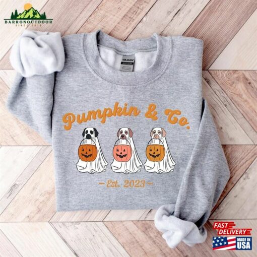 Halloween Sweatshirt Sweater Ghost Classic T-Shirt