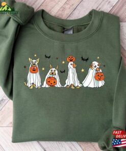 Halloween Sweatshirt Sweater Ghost T-Shirt